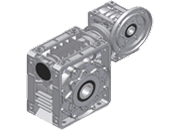 Червячные двухступенчатые мотор-редукторы