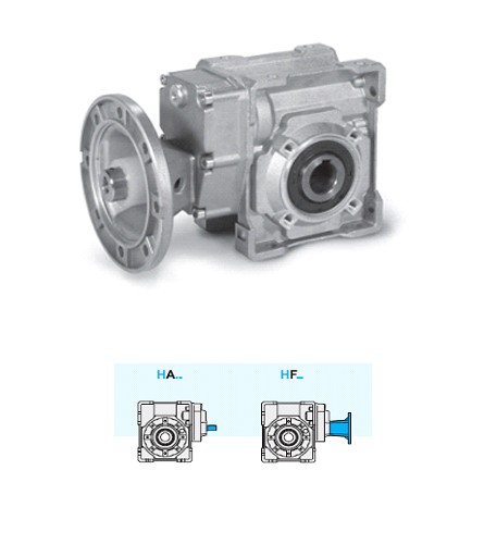 Цилиндро-червячный мотор-редуктор серии HF