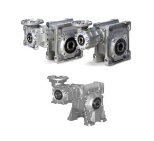 Червячный двухступенчатый мотор-редуктор серий ХХ, КX, KK