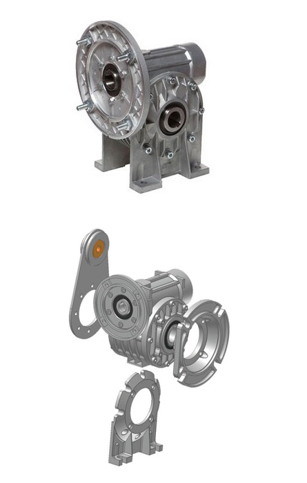 Червячный одноступенчатый мотор-редуктор серии MI